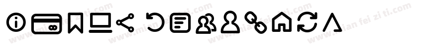 icons Regular字体转换